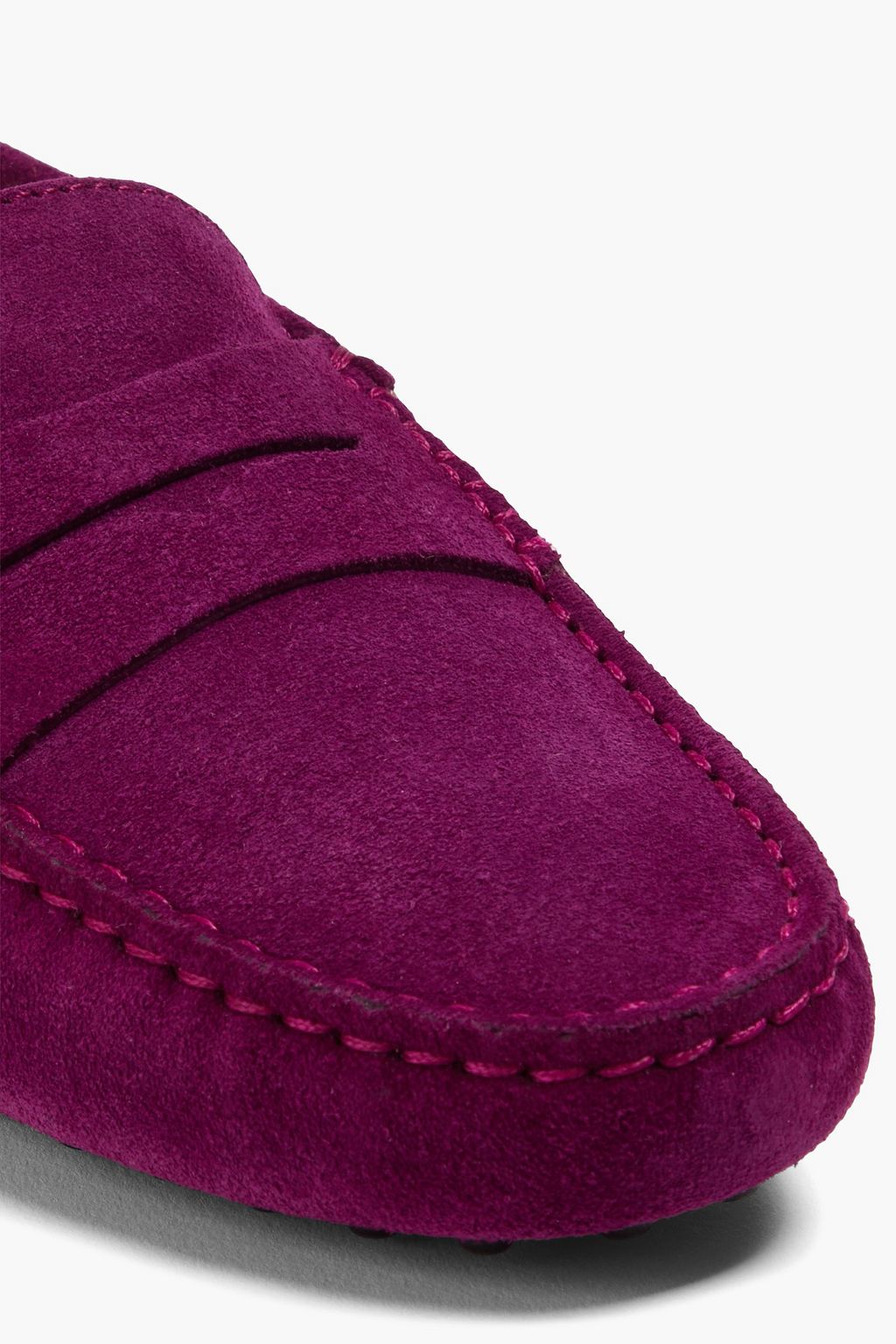 TOD'S Loafers „Gommino“ aus Veloursleder
