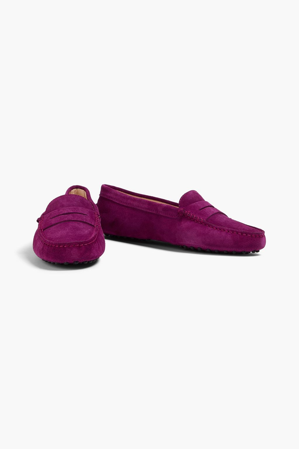 TOD'S Loafers „Gommino“ aus Veloursleder