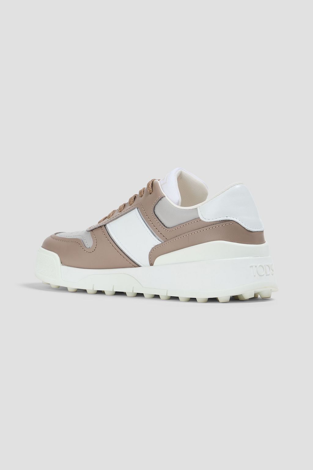 TOD'S レザー スニーカー パーフォレーション加工