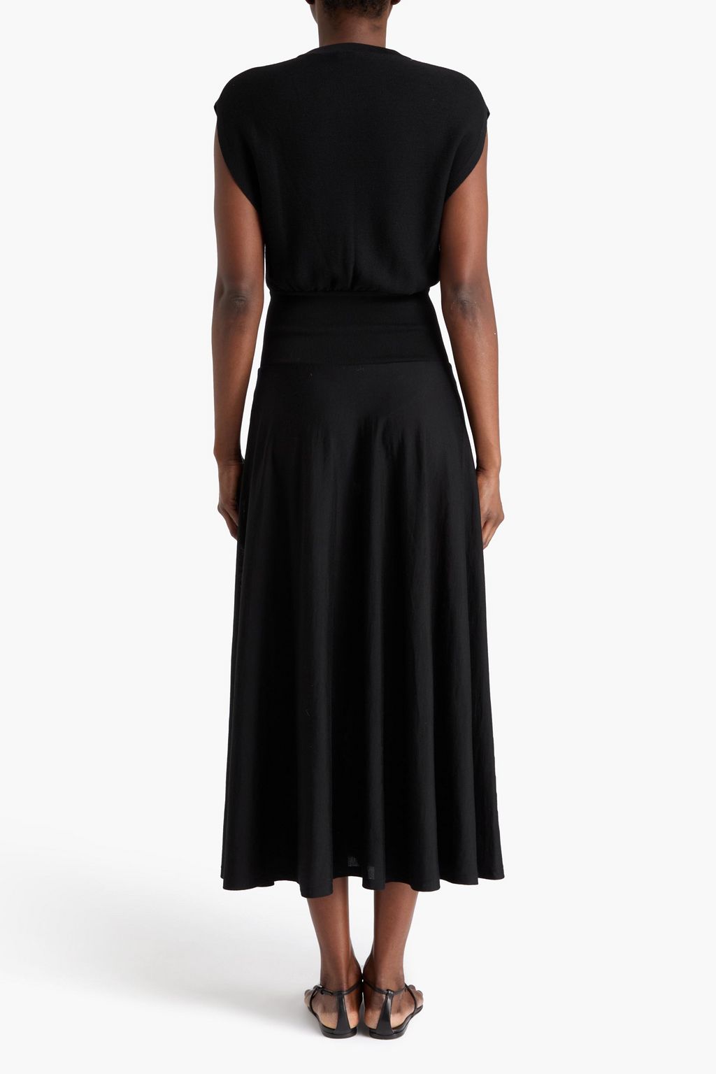 ALAÏA ウール ミディワンピース