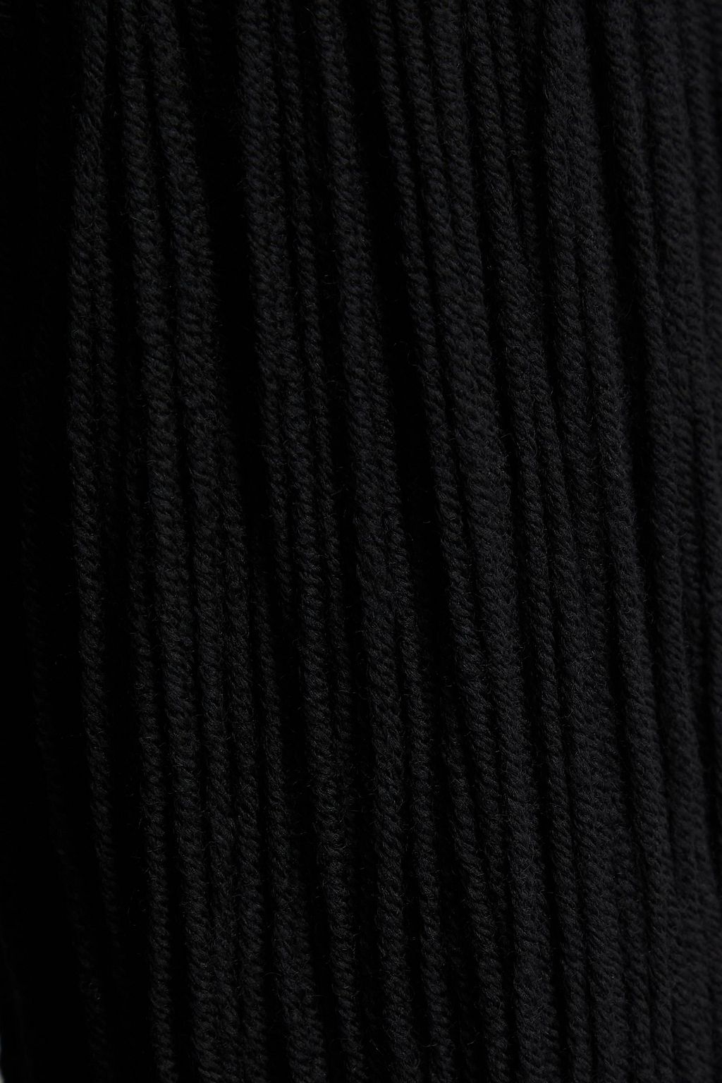 ALAÏA Fringed wool-blend sweater