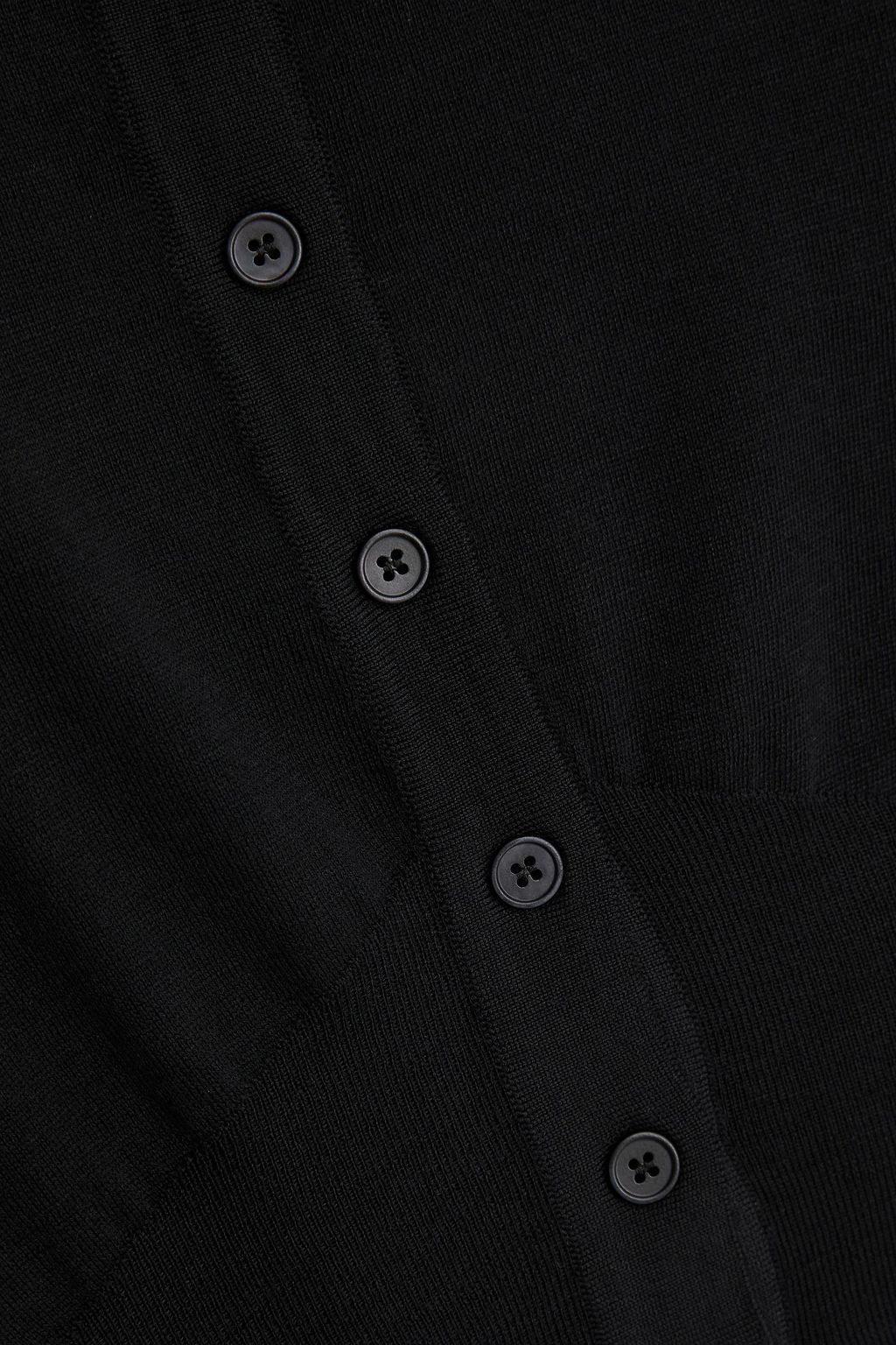 ALAÏA Cropped wool-blend cardigan