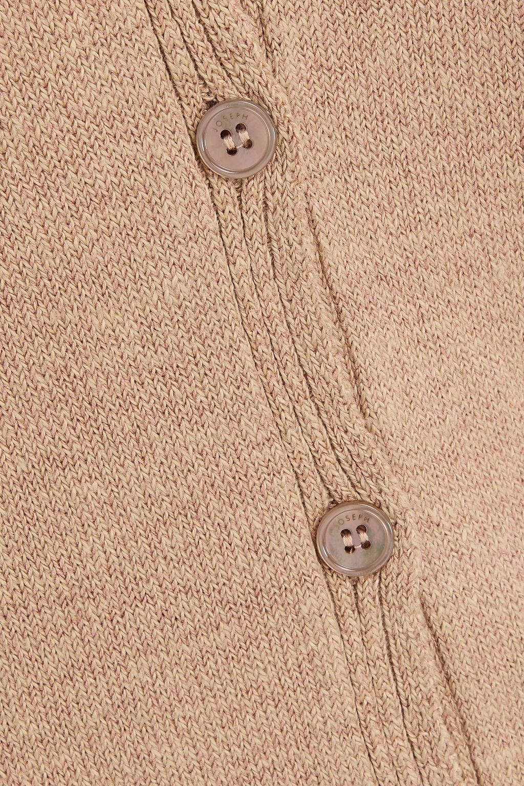 JOSEPH Linen-blend cardigan