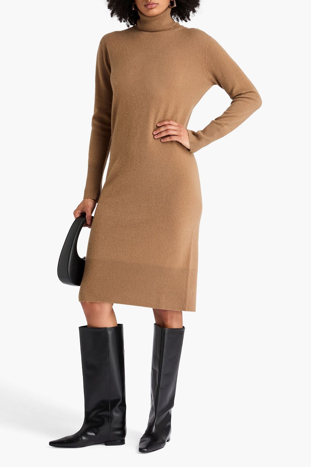 JOSEPH Cashmere turtleneck dress