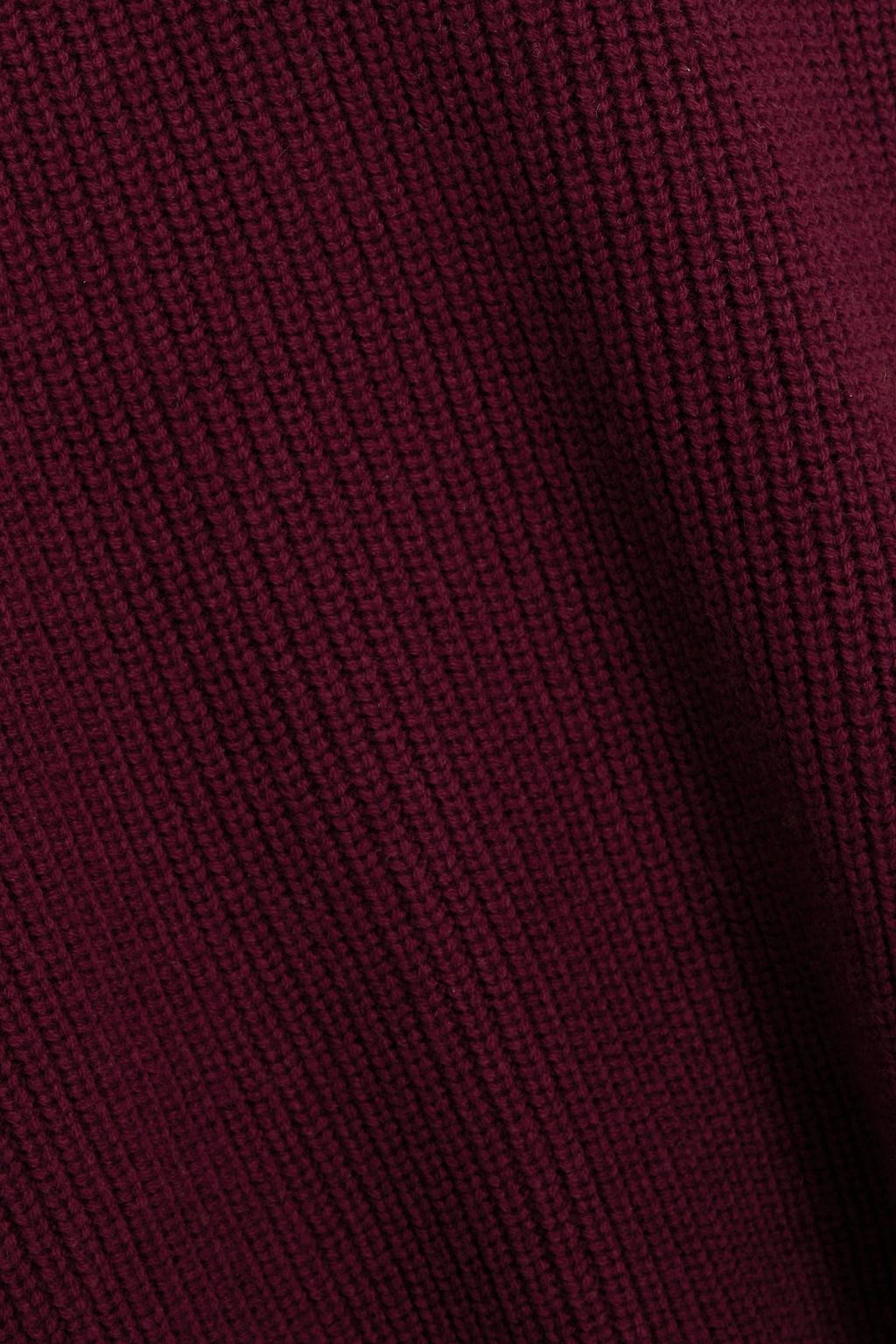 JOSEPH Ribbed wool, silk and cashmere-blend sweater