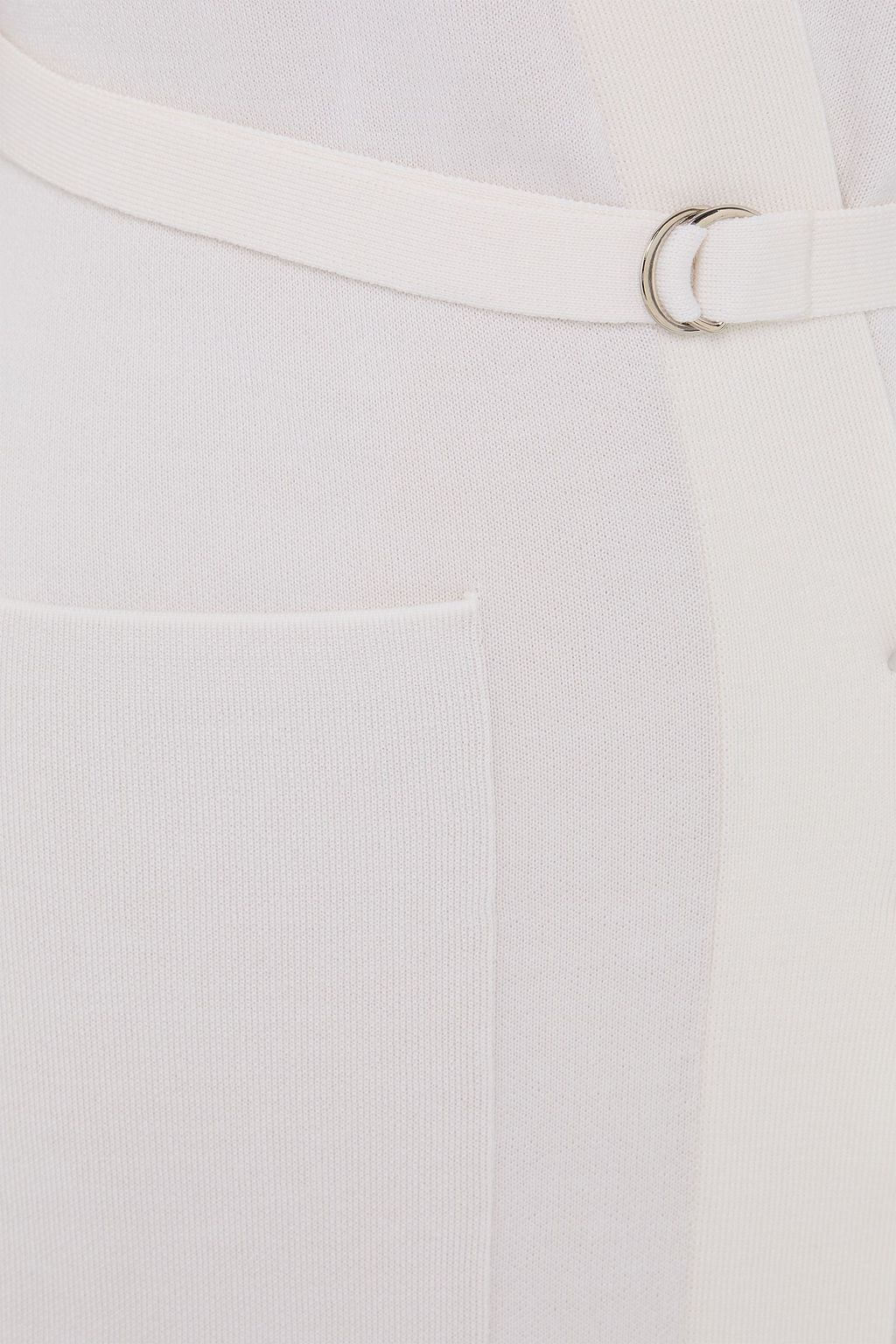 JOSEPH Belted merino wool-blend cardigan