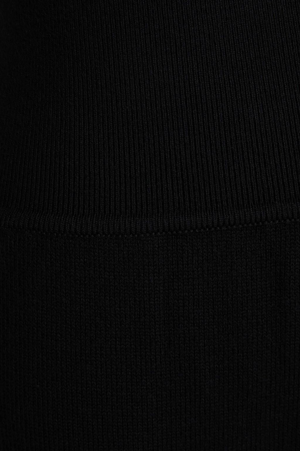 ALAÏA Merino wool-blend straight-leg pants