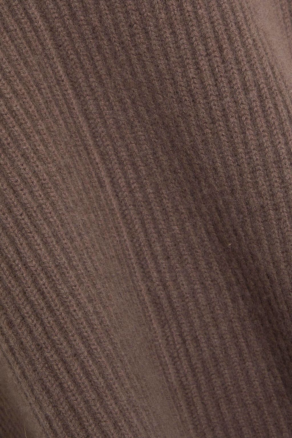 JOSEPH Ribbed cashmere vest