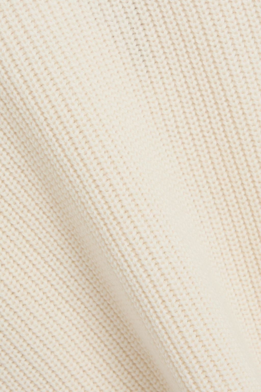 JOSEPH Ribbed wool, silk and cashmere-blend sweater