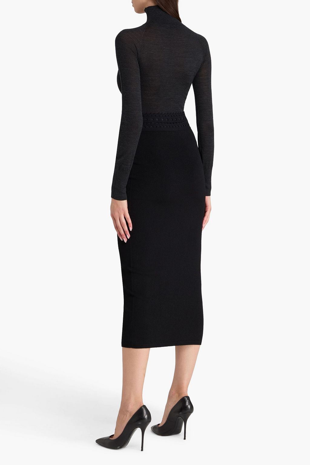 ALAÏA Wool turtleneck bodysuit