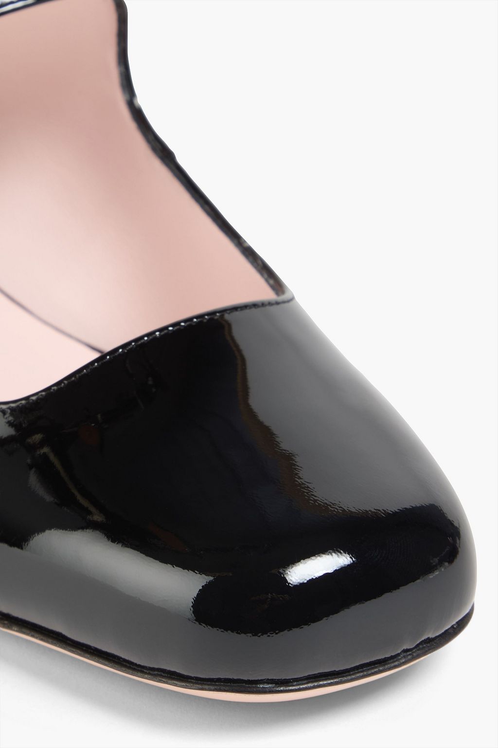 ROGER VIVIER Mary-Jane-Pumps „Tres Vivier“ aus Lackleder mit Verzierung