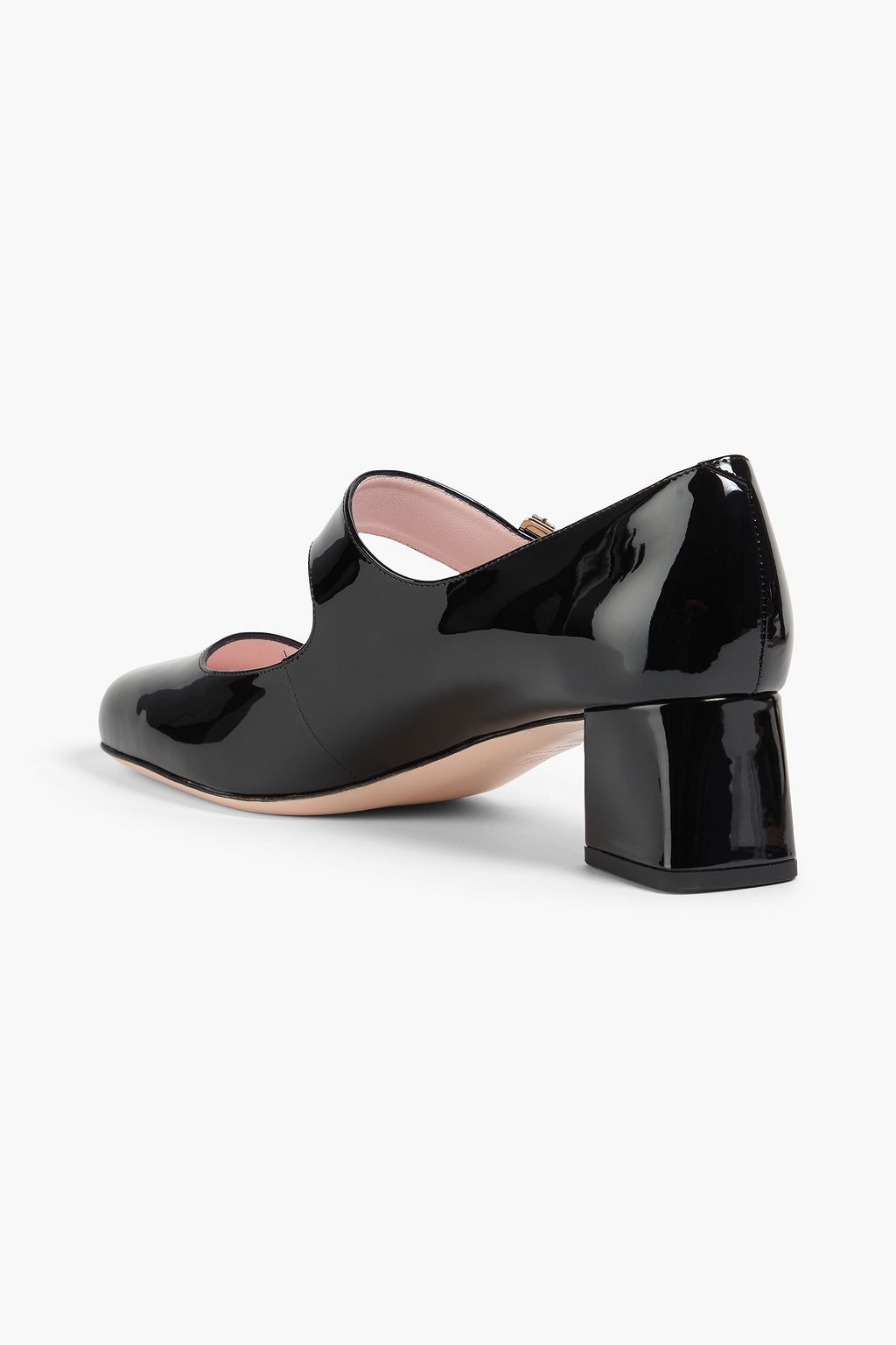ROGER VIVIER Mary-Jane-Pumps „Tres Vivier“ aus Lackleder mit Verzierung