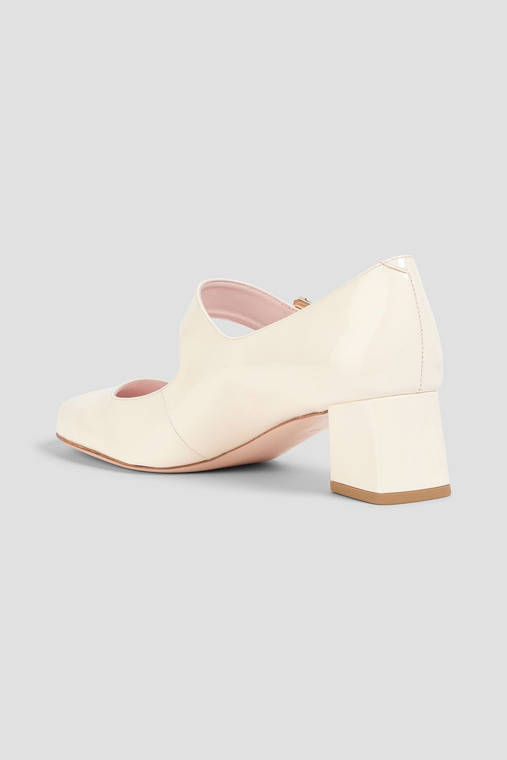 ROGER VIVIER Mary-Jane-Pumps „Tres Vivier“ aus Lackleder mit Verzierung