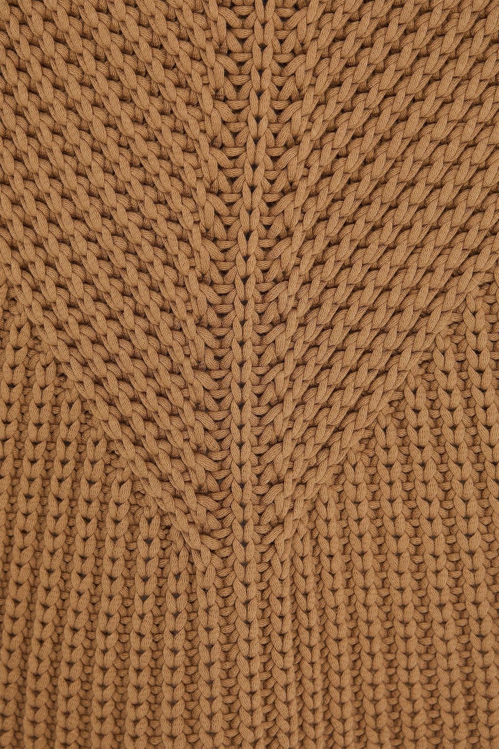 JOSEPH Layered poplin and cotton-blend turtleneck sweater