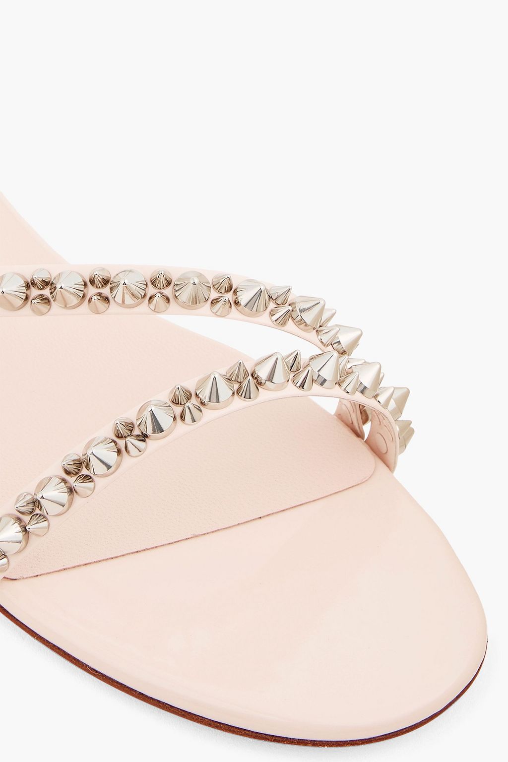 CHRISTIAN LOUBOUTIN Mafaldina spiked patent-leather sandals