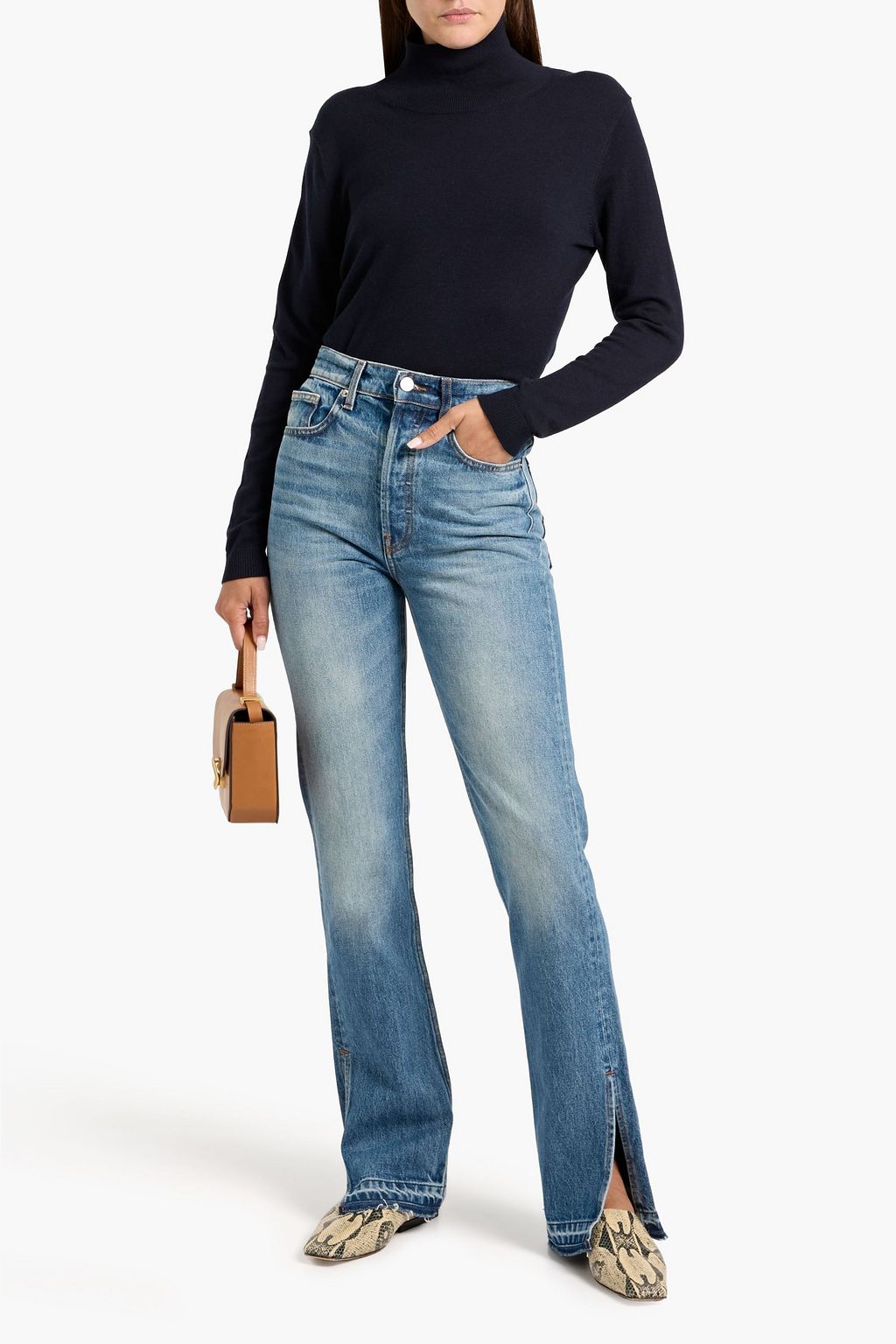 WEEKEND MAX MARA Kiku knitted turtleneck sweater