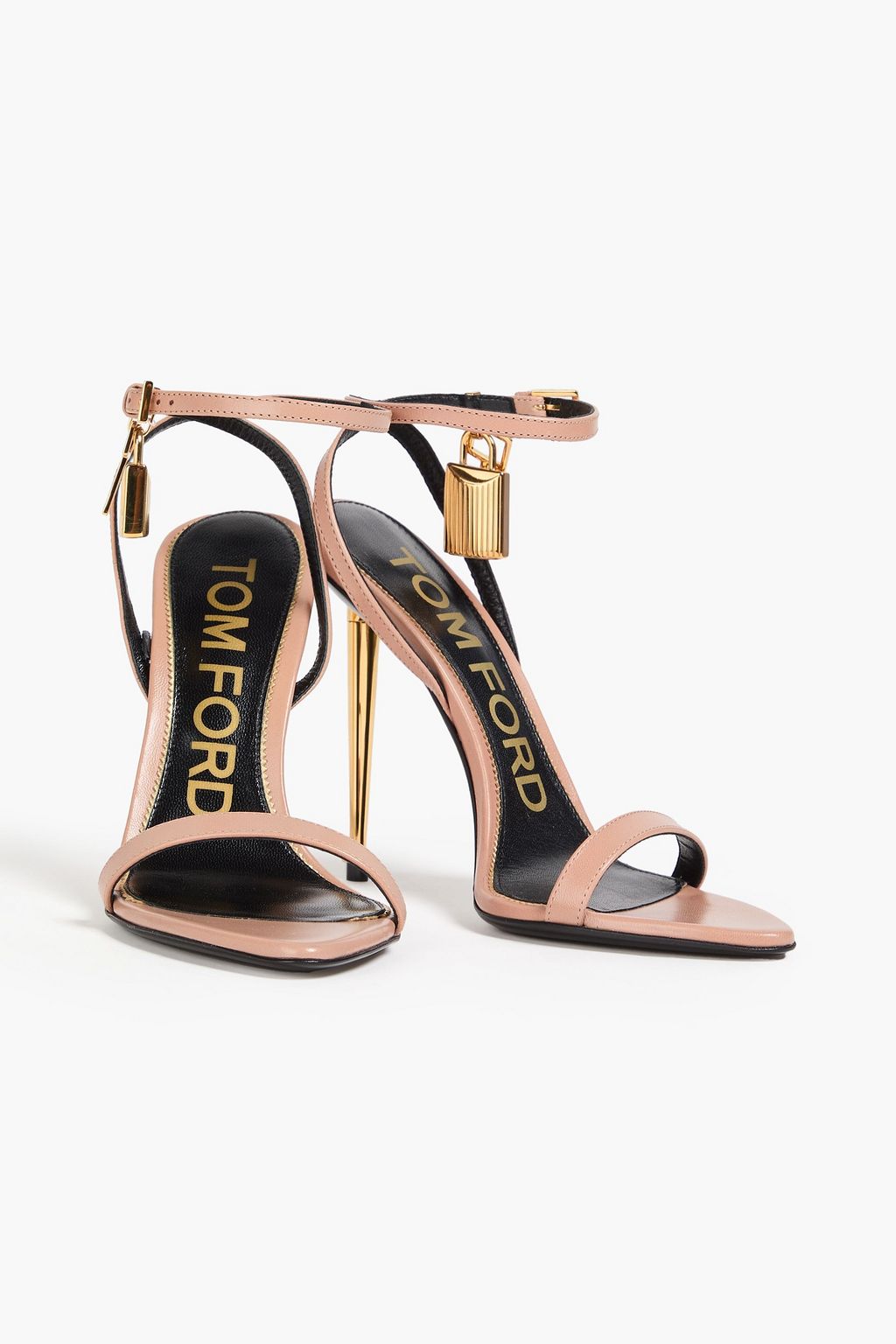 TOM FORD Embellished leather sandals