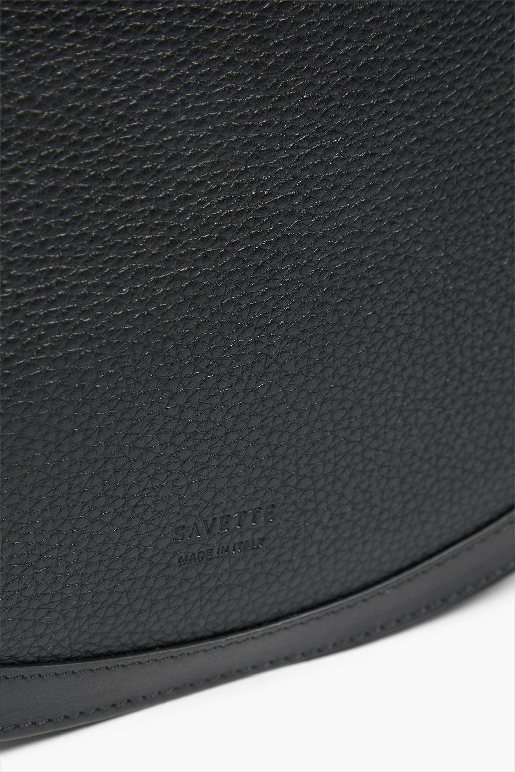 SAVETTE Schultertasche aus Narbenleder