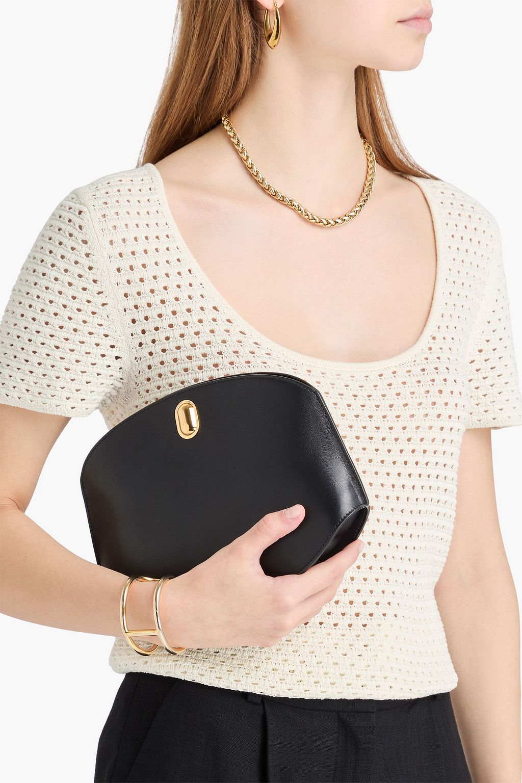 SAVETTE Leather cross-body bag