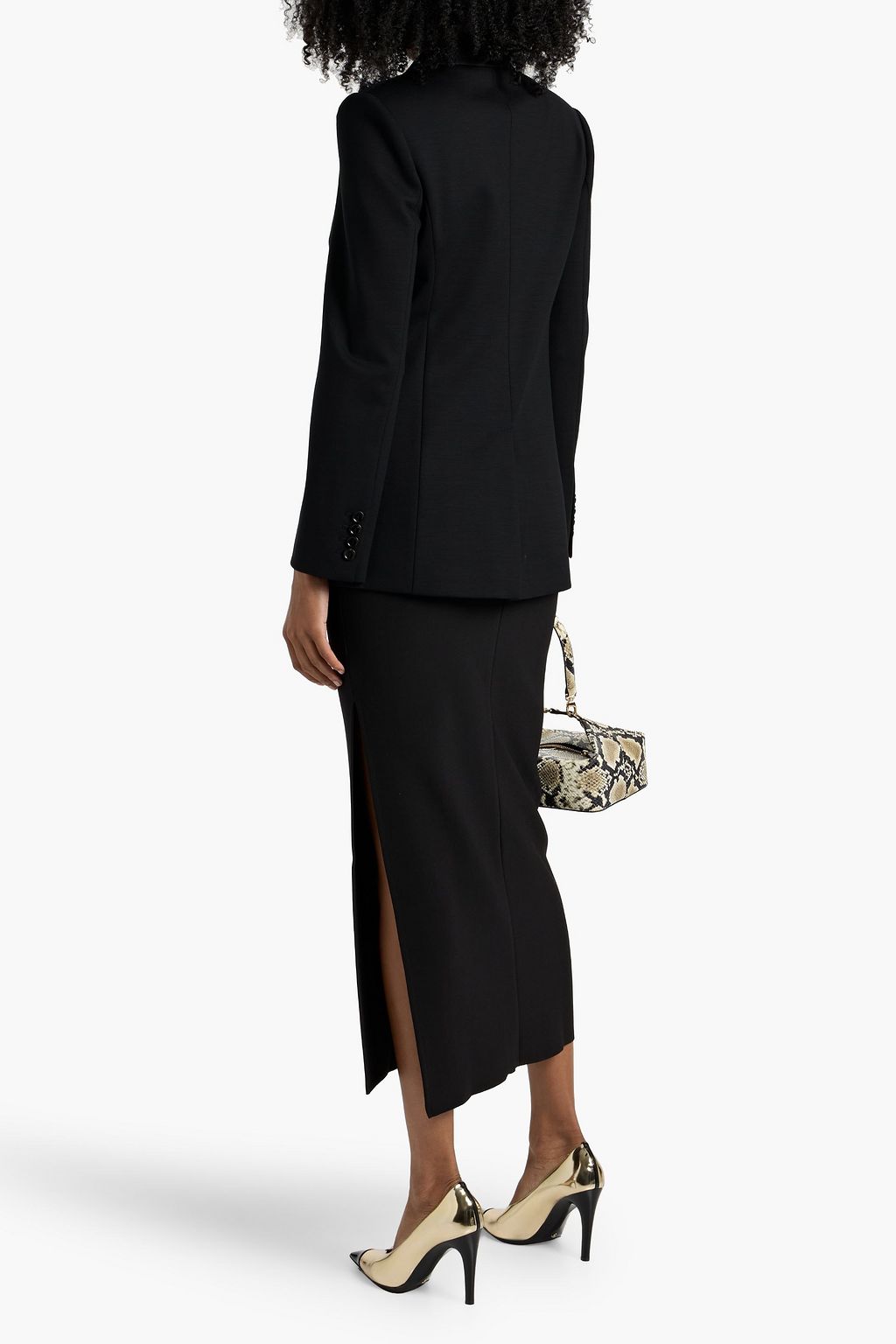 MAX MARA Serio wool-blend jersey blazer