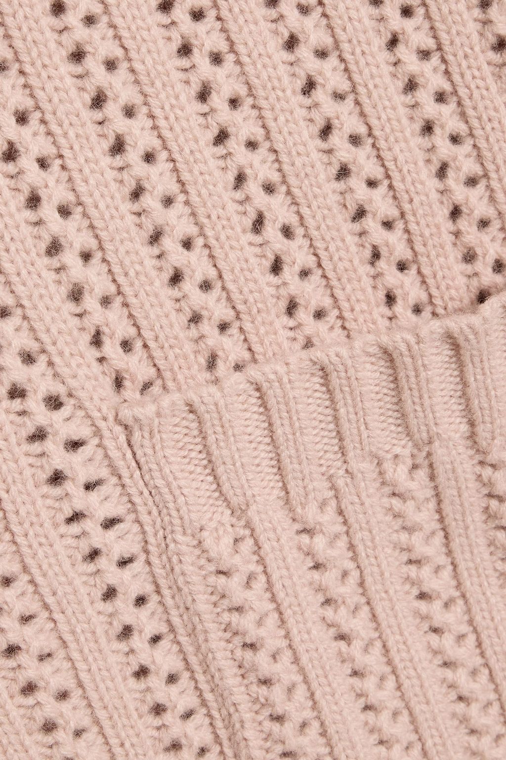 MAX MARA Balzac pointelle-knit wool and cashmere-blend cardigan