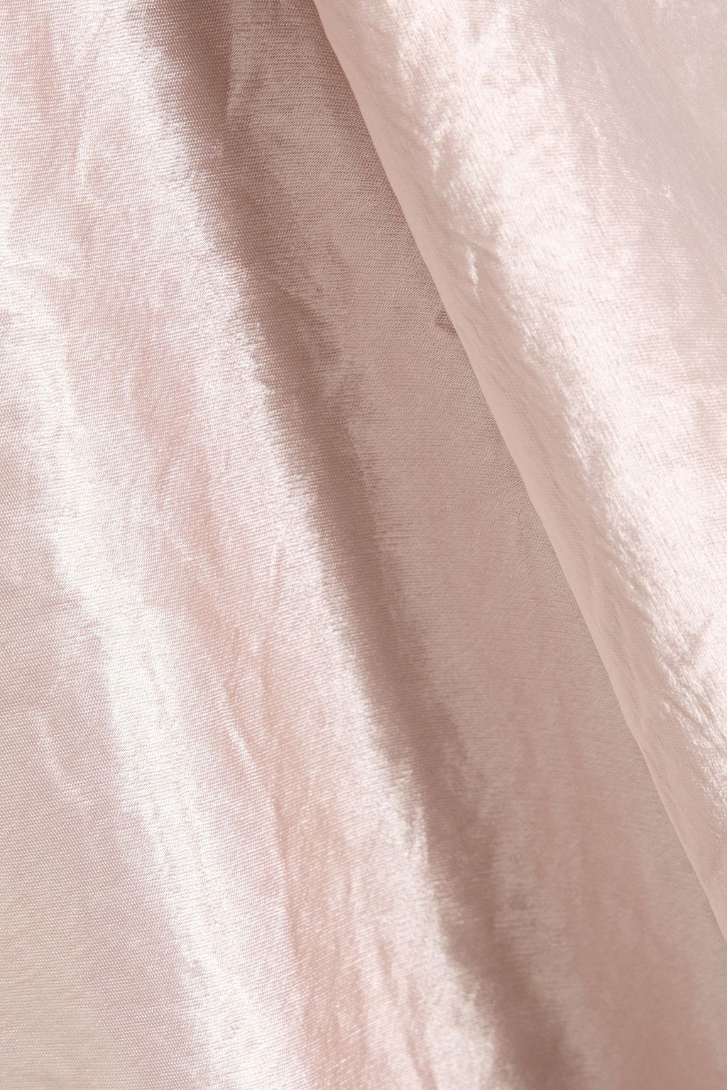 MAX MARA Alessio crinkled-satin midi skirt