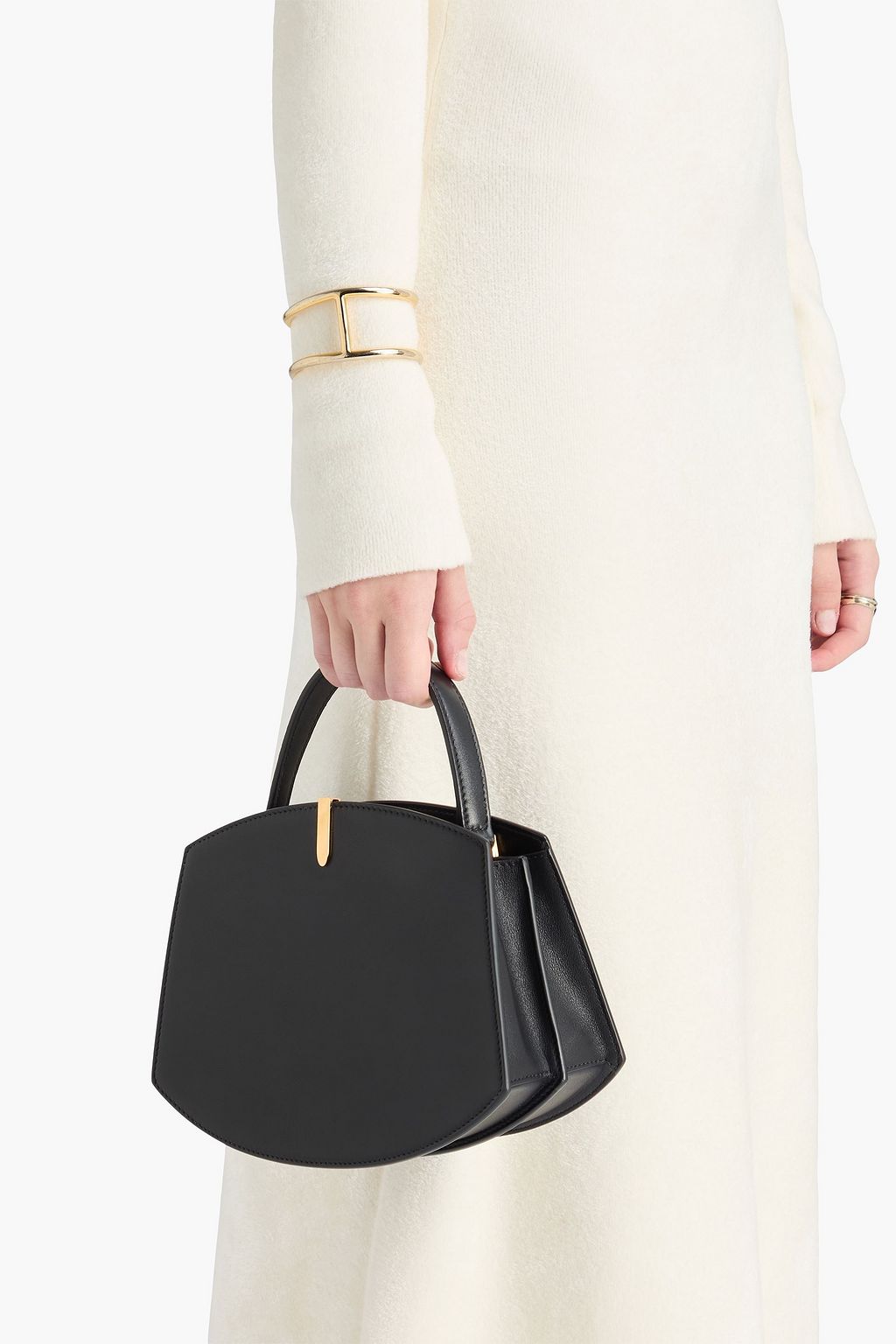 SAVETTE حقيبة توت من الجلد