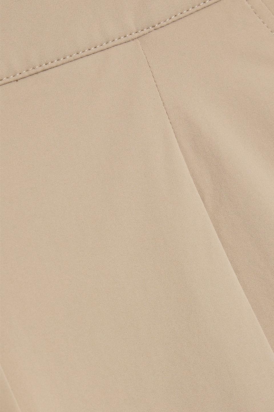 Max Mara Bonn Stretch-jersey Wide-leg Pants In Brown