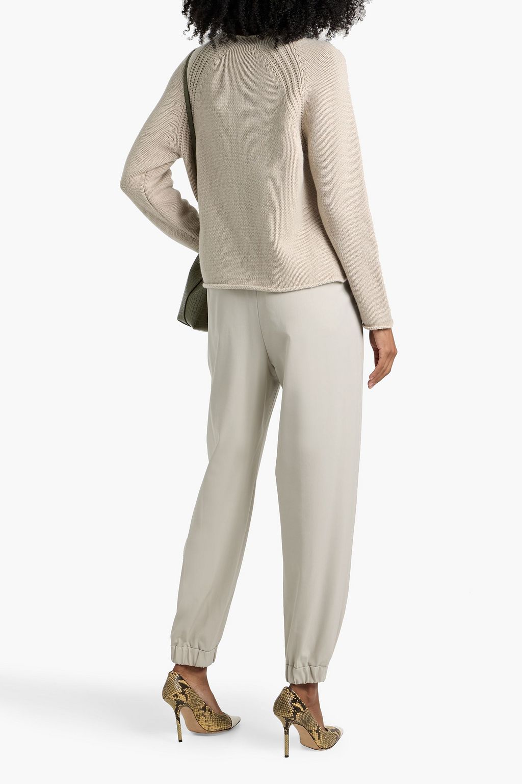 MAX MARA Pico cable-knit cashmere sweater