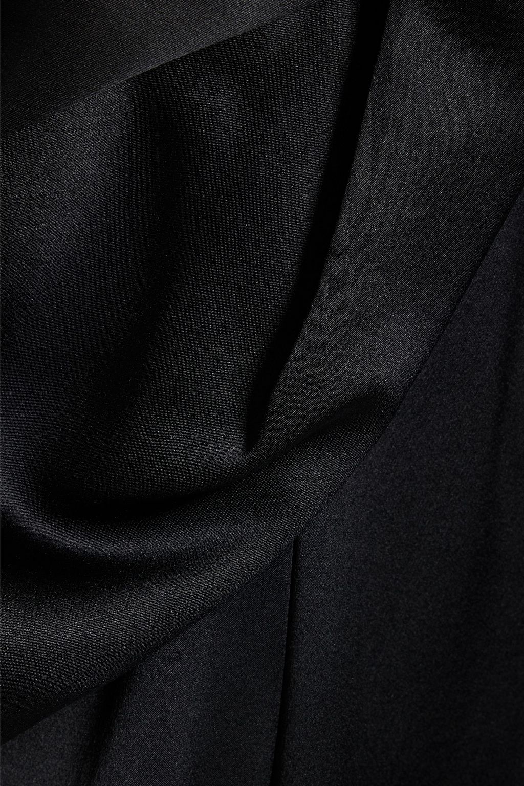 MAX MARA Key twisted silk-satin blouse