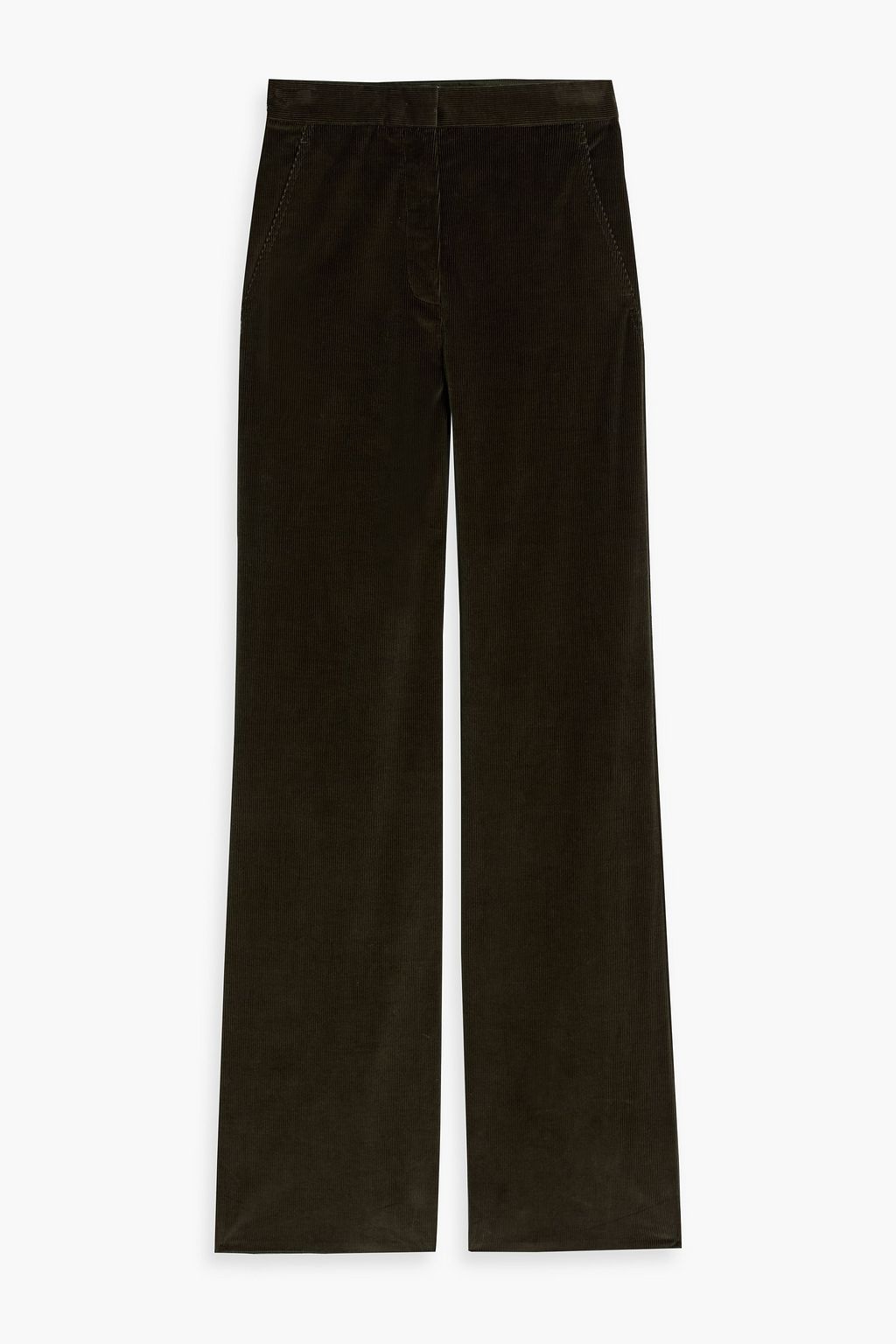 MAX MARA Tritone cotton-blend corduroy wide-leg pants | THE MAX MARA Tritone cotton-blend corduroy wide-leg pants | THE