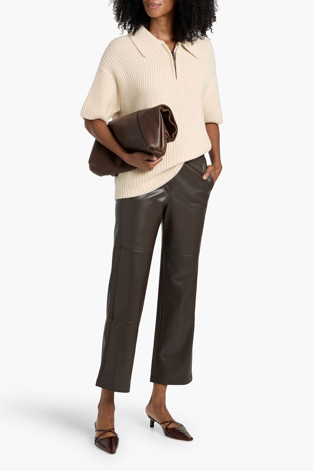 MAX MARA Struzzo straight-leg pants