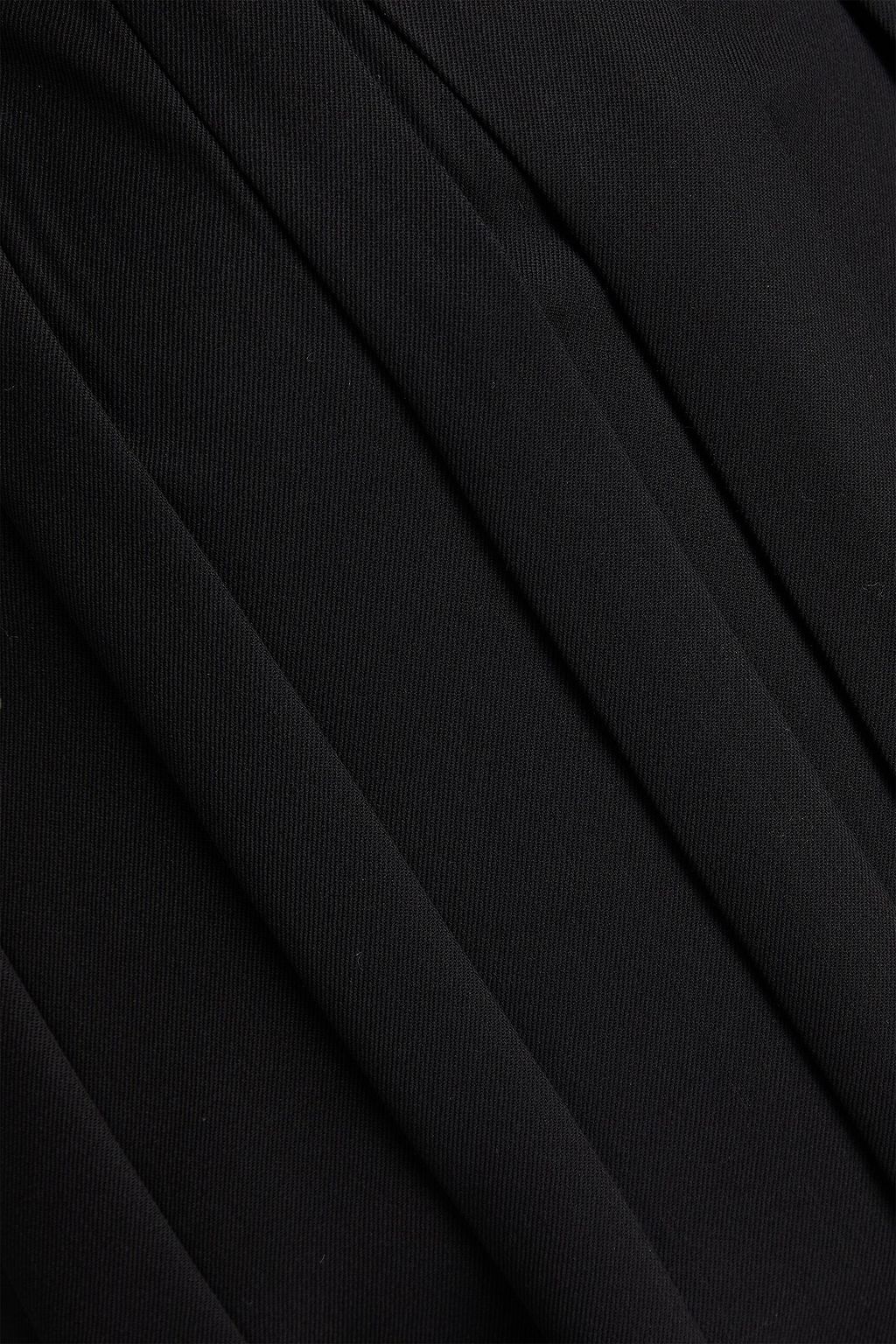 JOSEPH Mericourt pleated wool-blend twill wide-leg pants