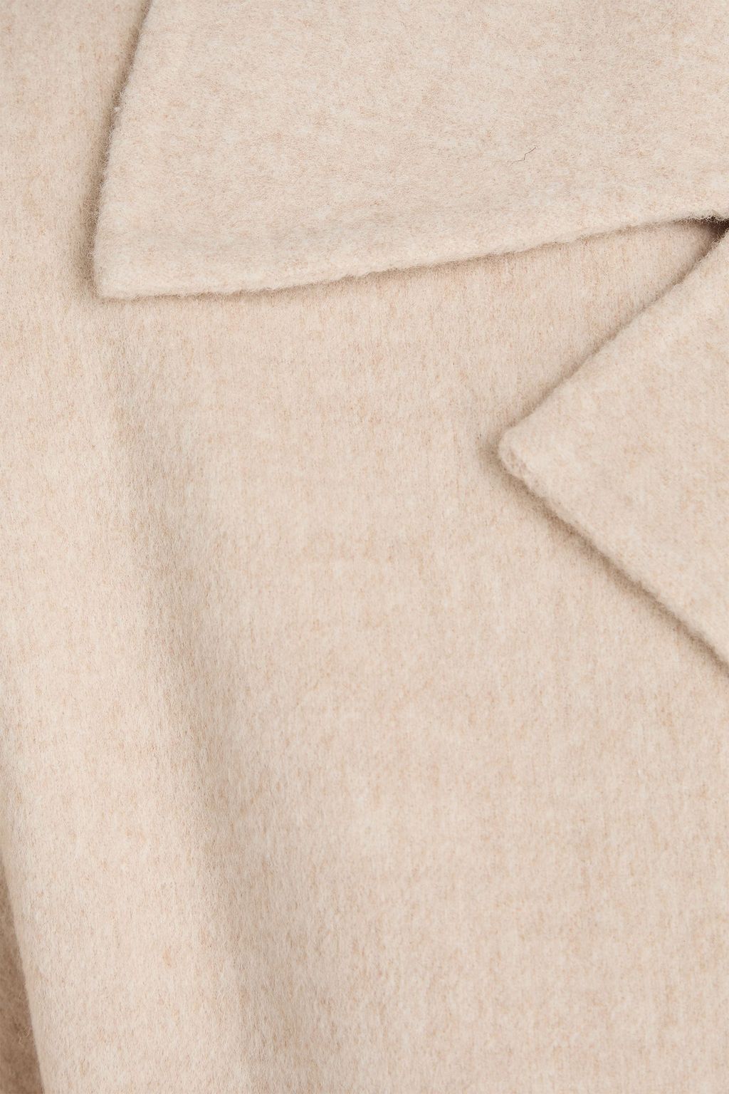 JOSEPH Cranwood belted wool and silk-blend felt coat