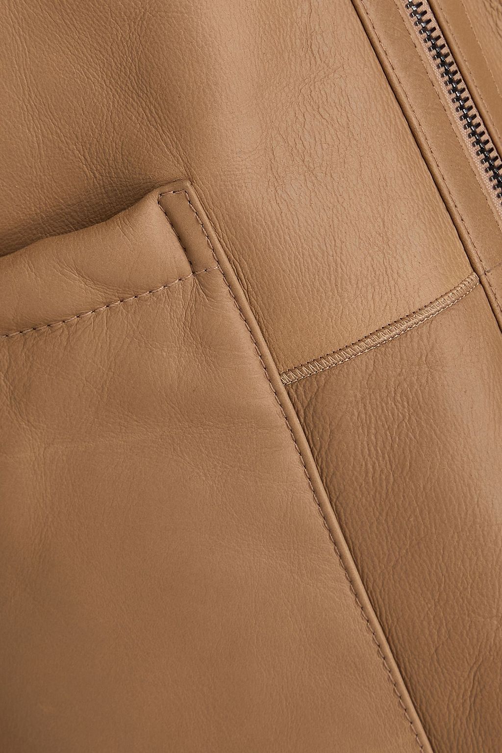 JOSEPH Reversible shearling hooded jacket