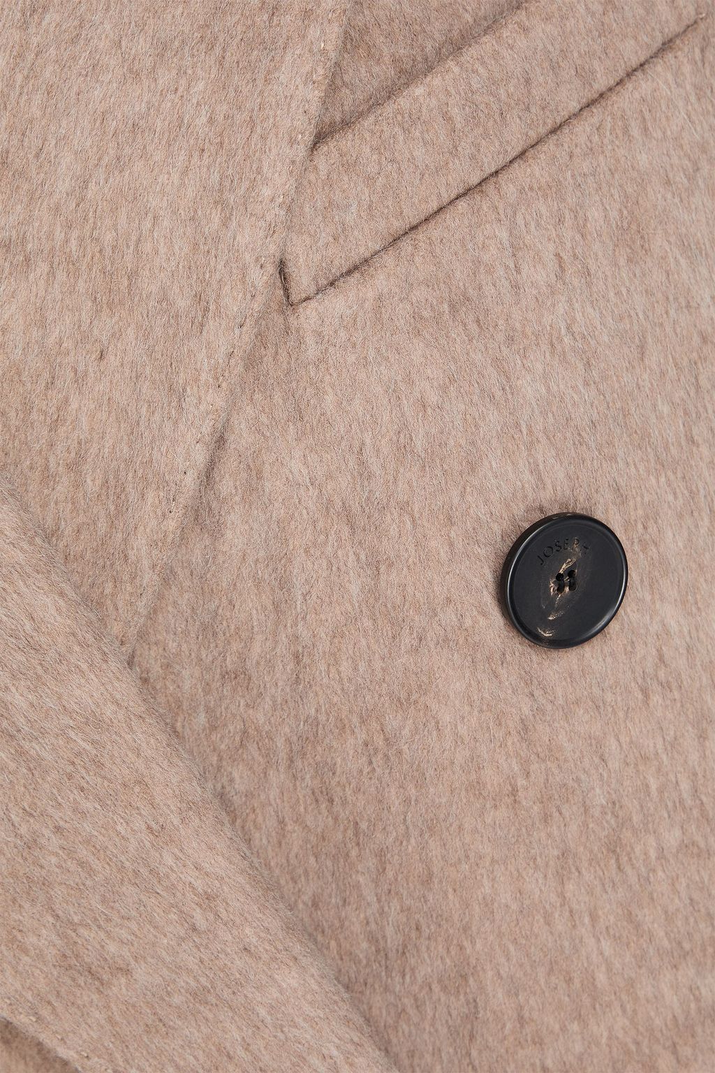 JOSEPH Lilas double-breasted yak and wool-blend felt coat