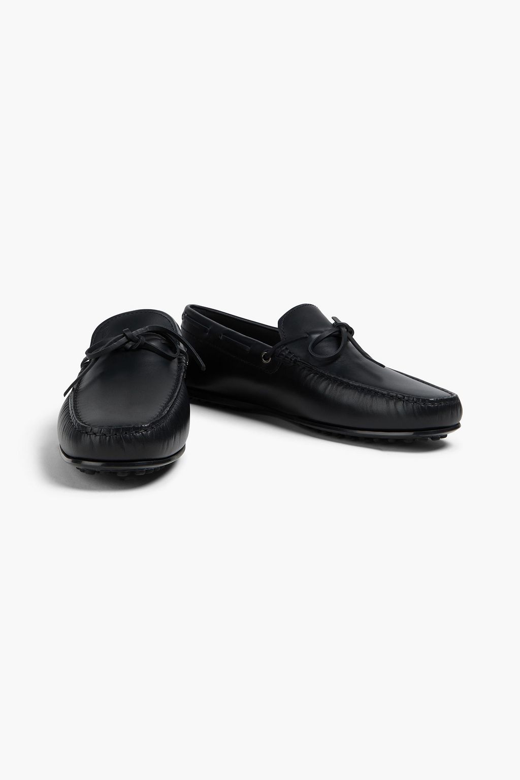 TOD'S Heaven Laccetto leather driving shoes
