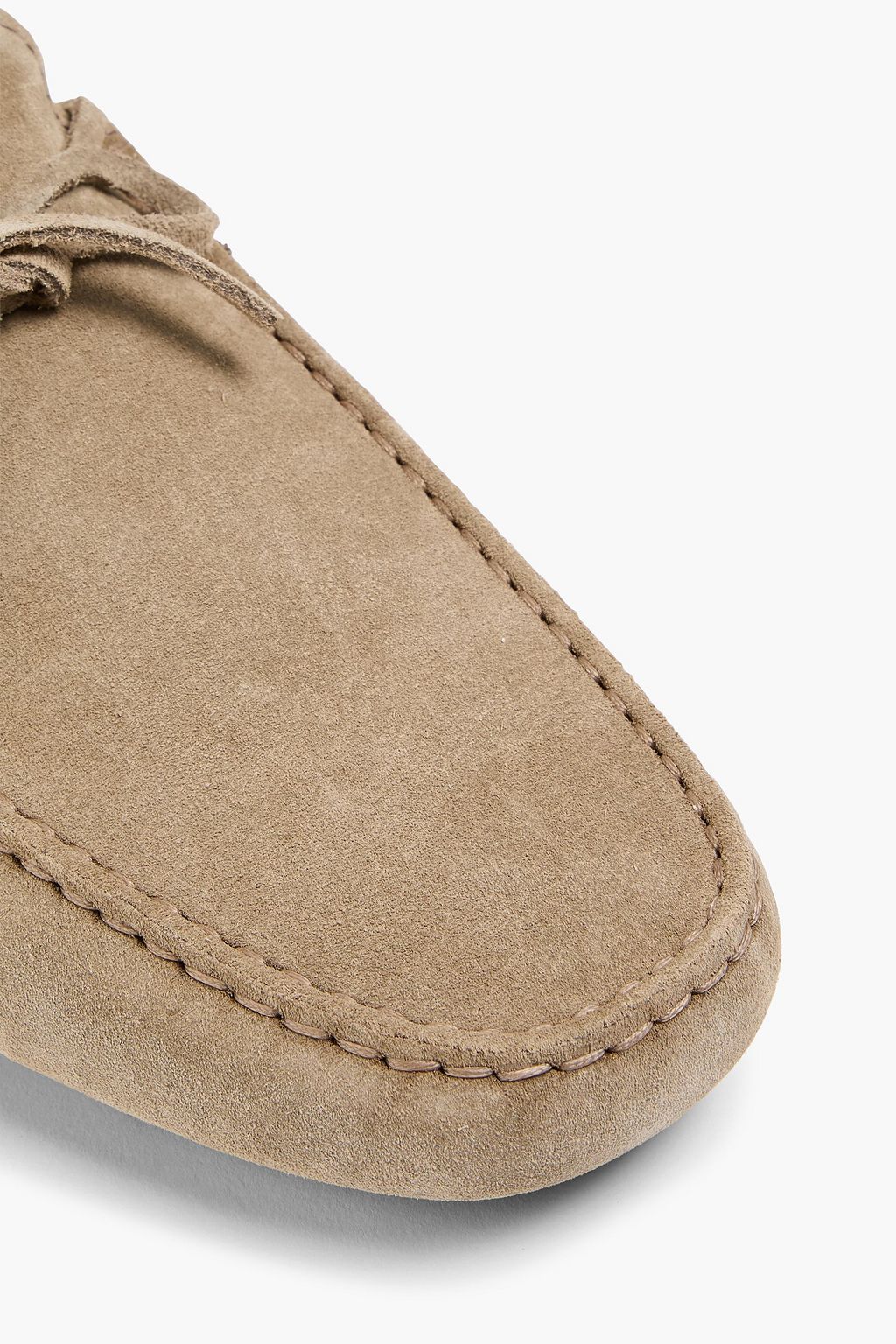 TOD'S Haven Laccetto suede driving shoes