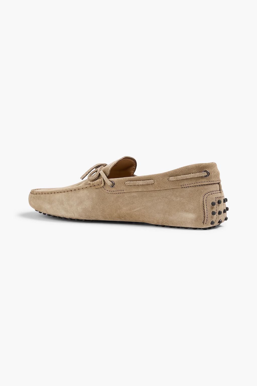 TOD'S Haven Laccetto suede driving shoes