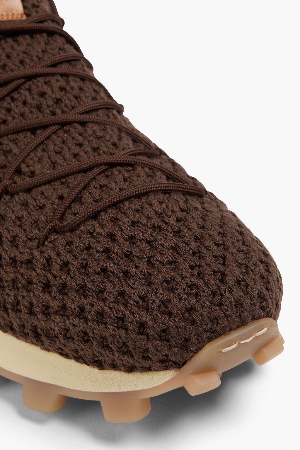 TOD'S Crochet-knit sneakers