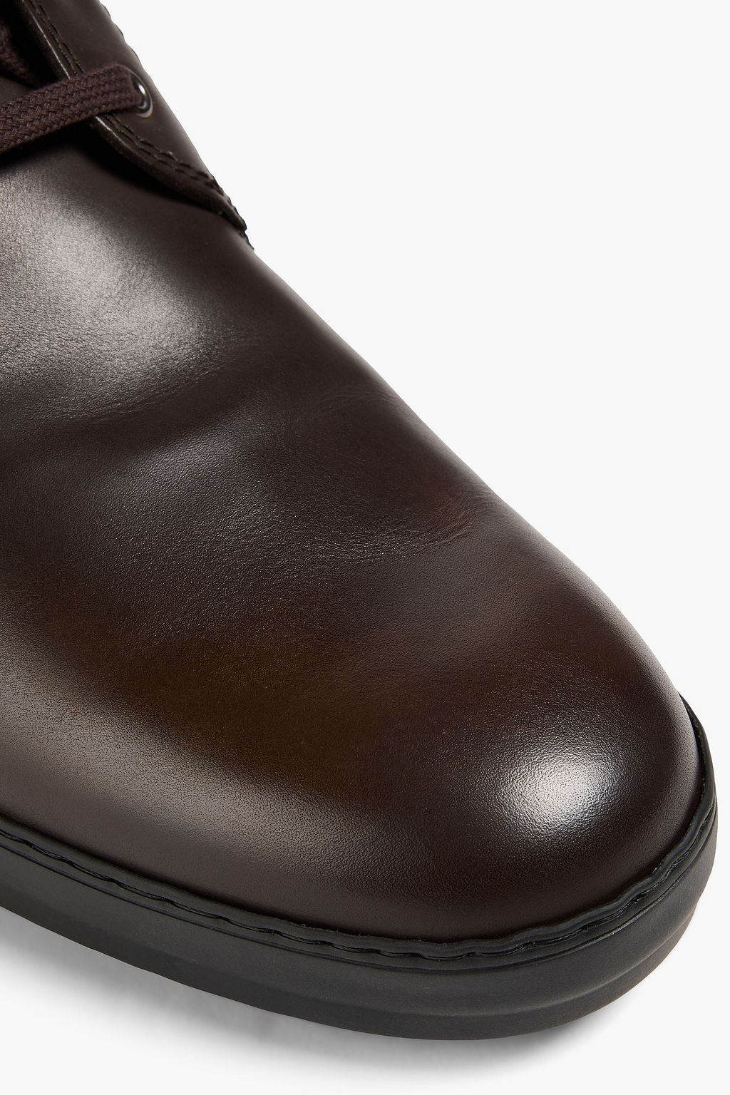 TOD'S Leather brogue boots