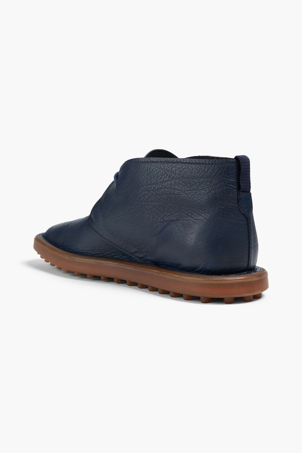 TOD'S Pebbled-leather desert boots
