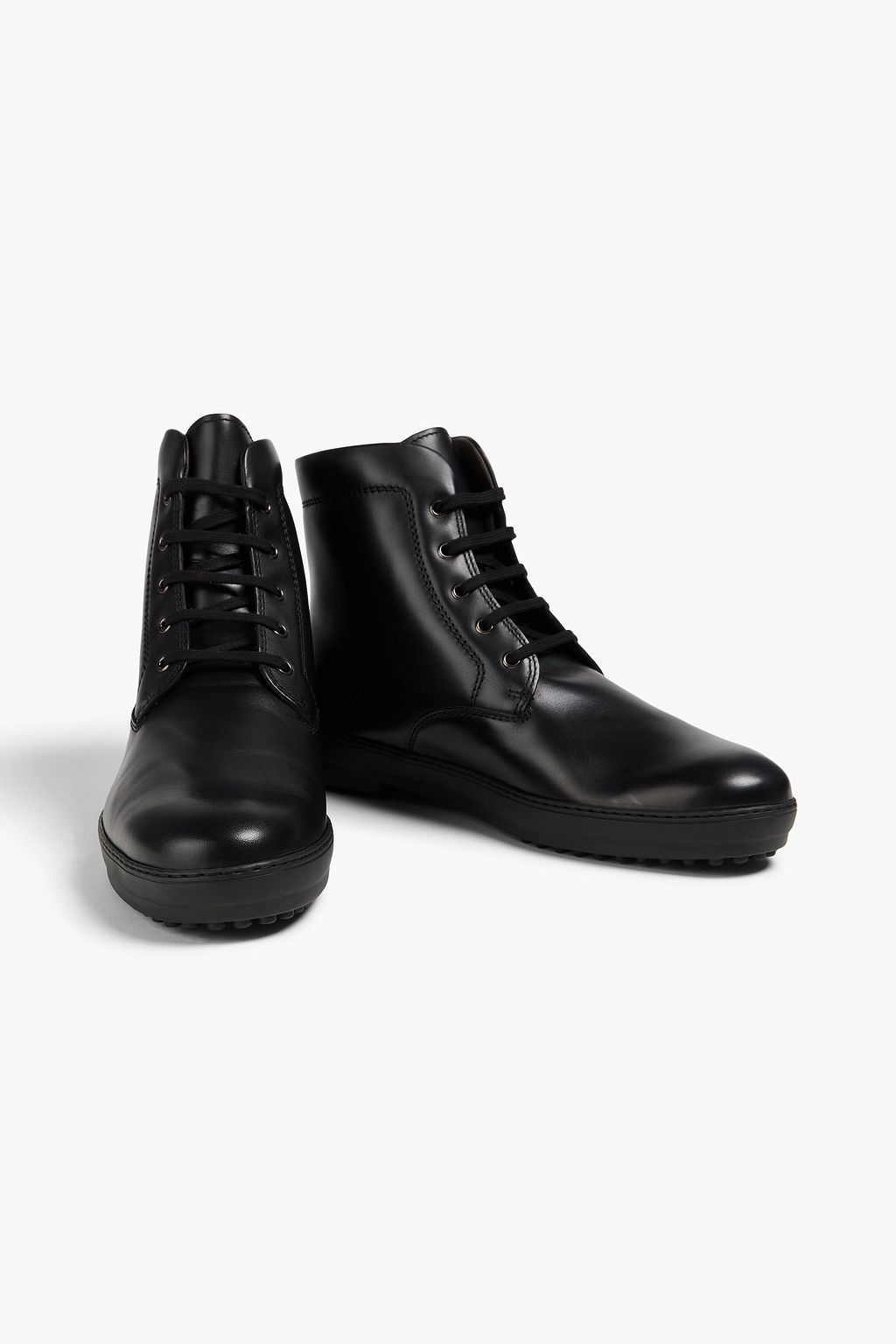 TOD'S Leather brogue boots
