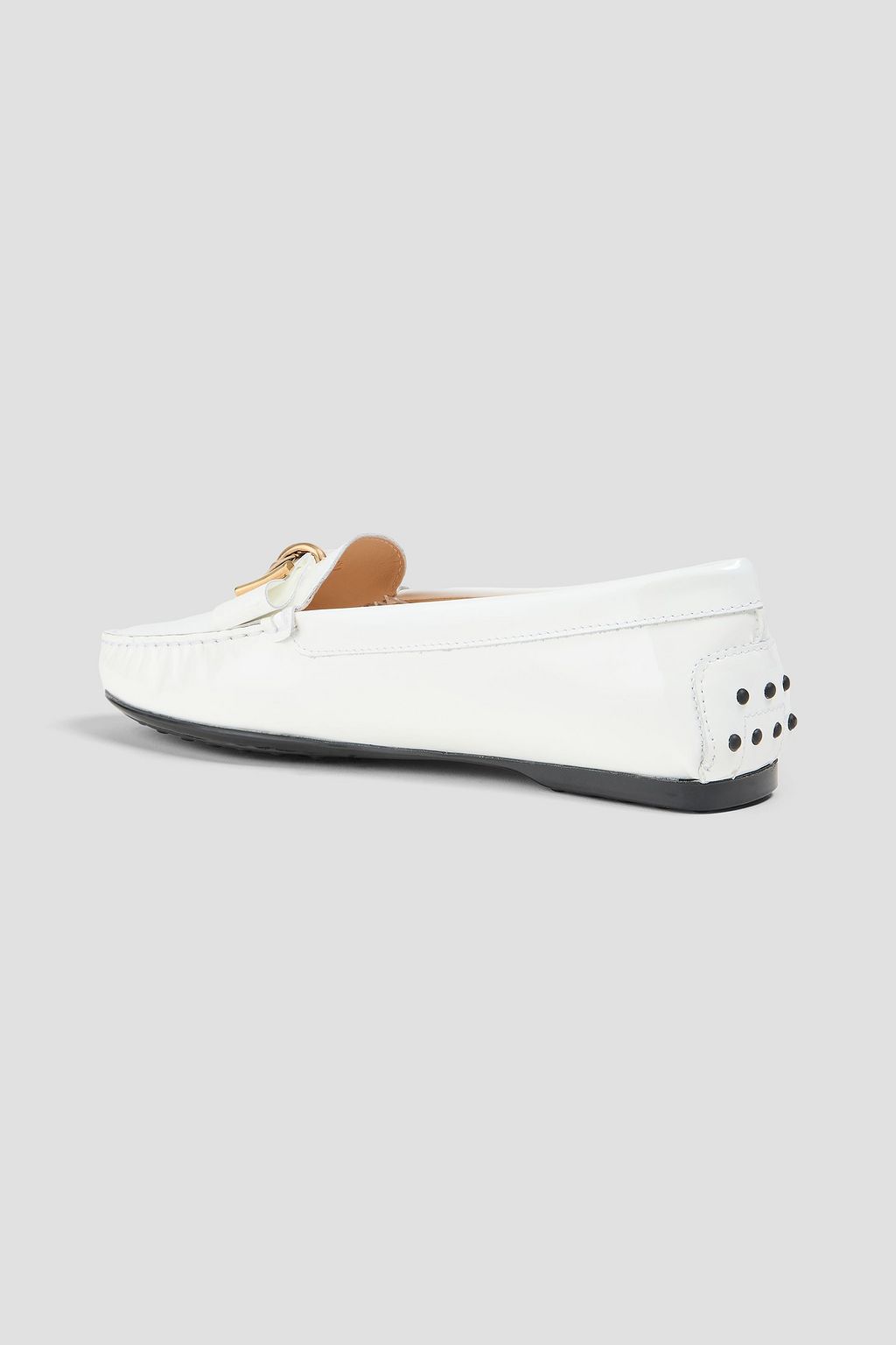 TOD'S Double T patent-leather loafers