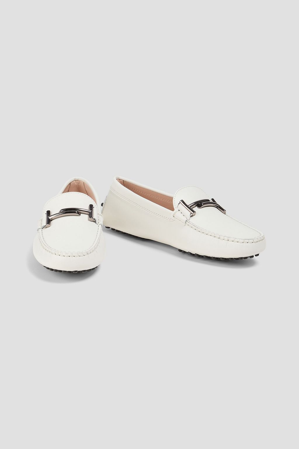 TOD'S Double T leather loafers