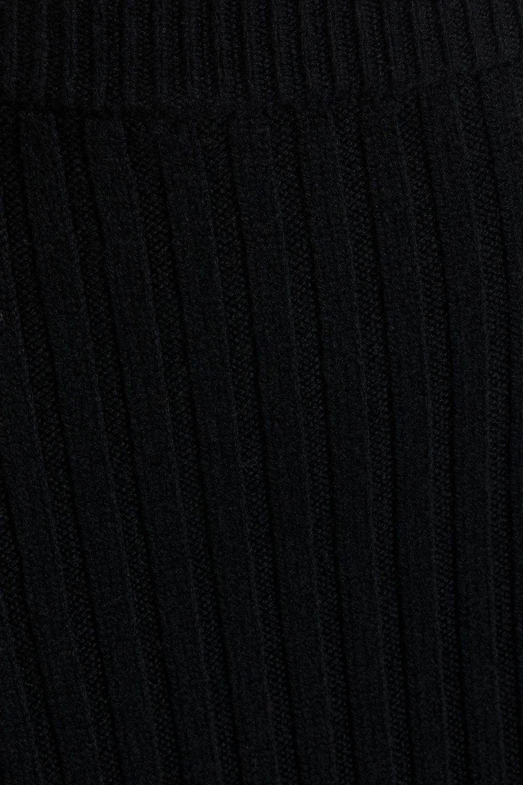 MAX MARA Seta ribbed wool-blend maxi pencil skirt