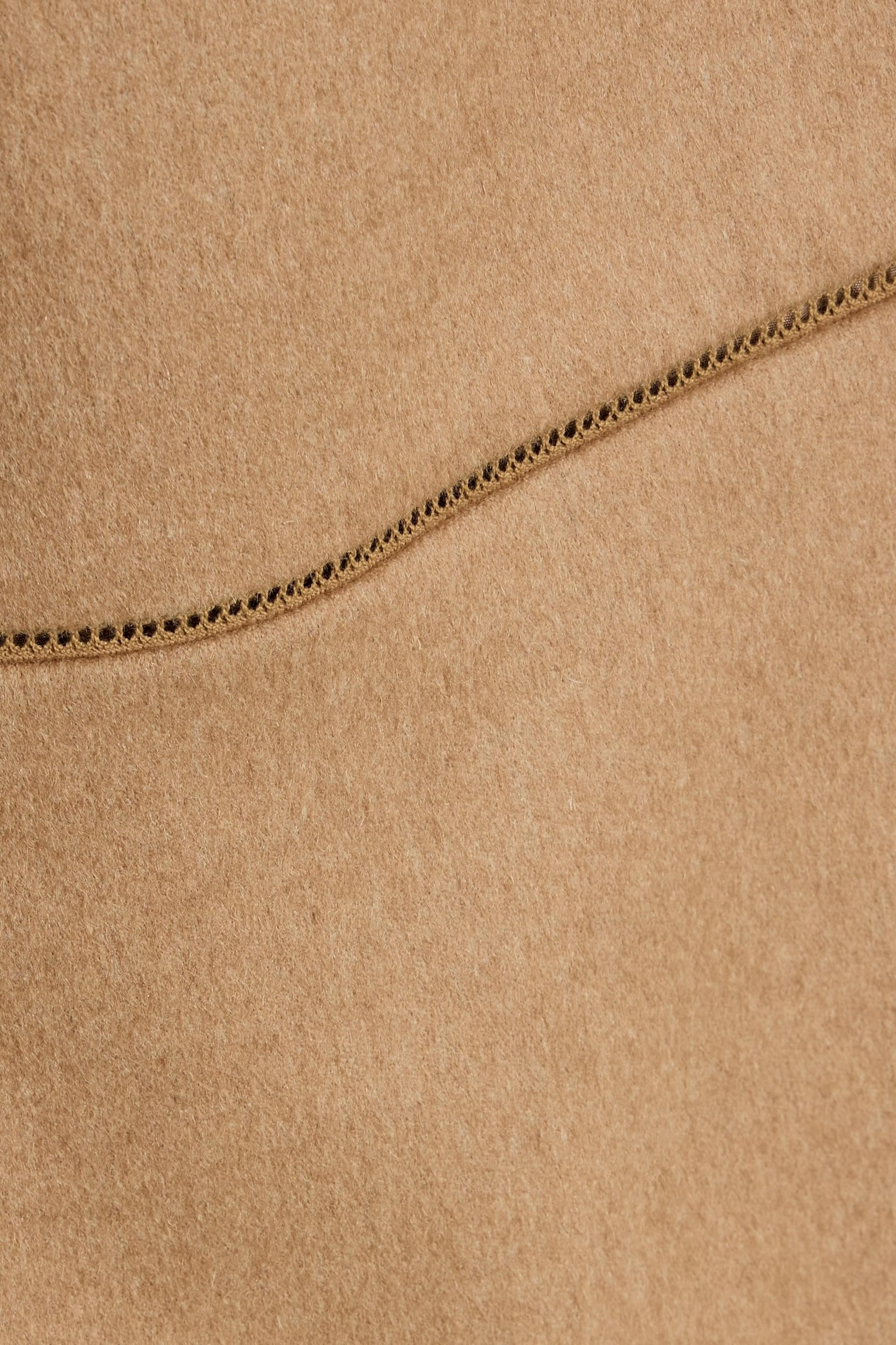 Max Mara Baden camel hair mini dress