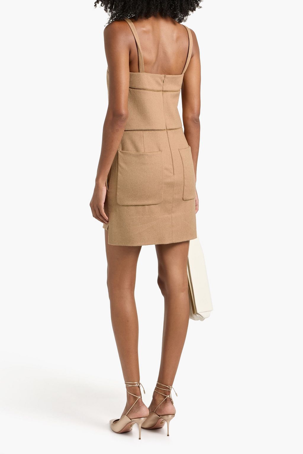 MAX MARA Baden camel hair mini dress