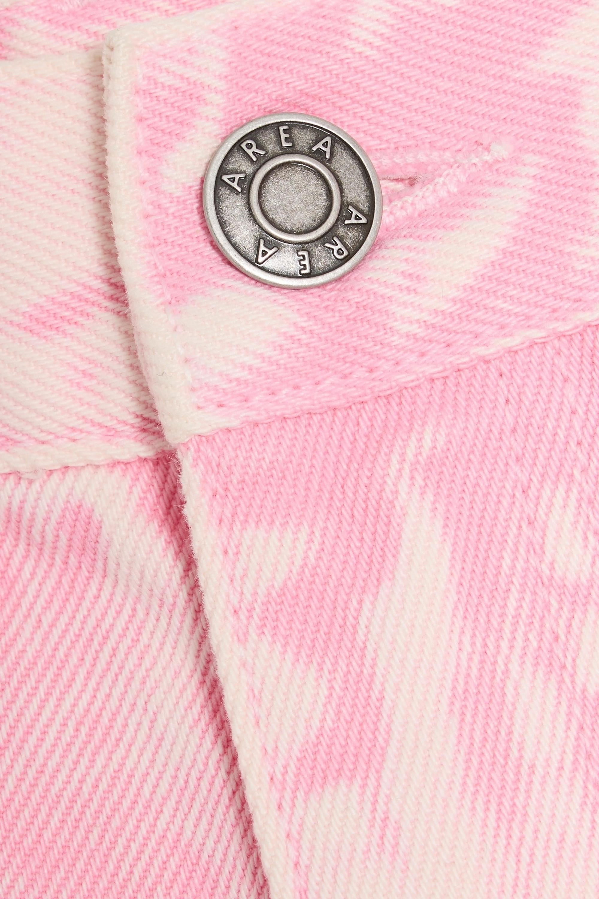 Area Cutout crystal-embellished high-rise wide-leg jeans thumbnail