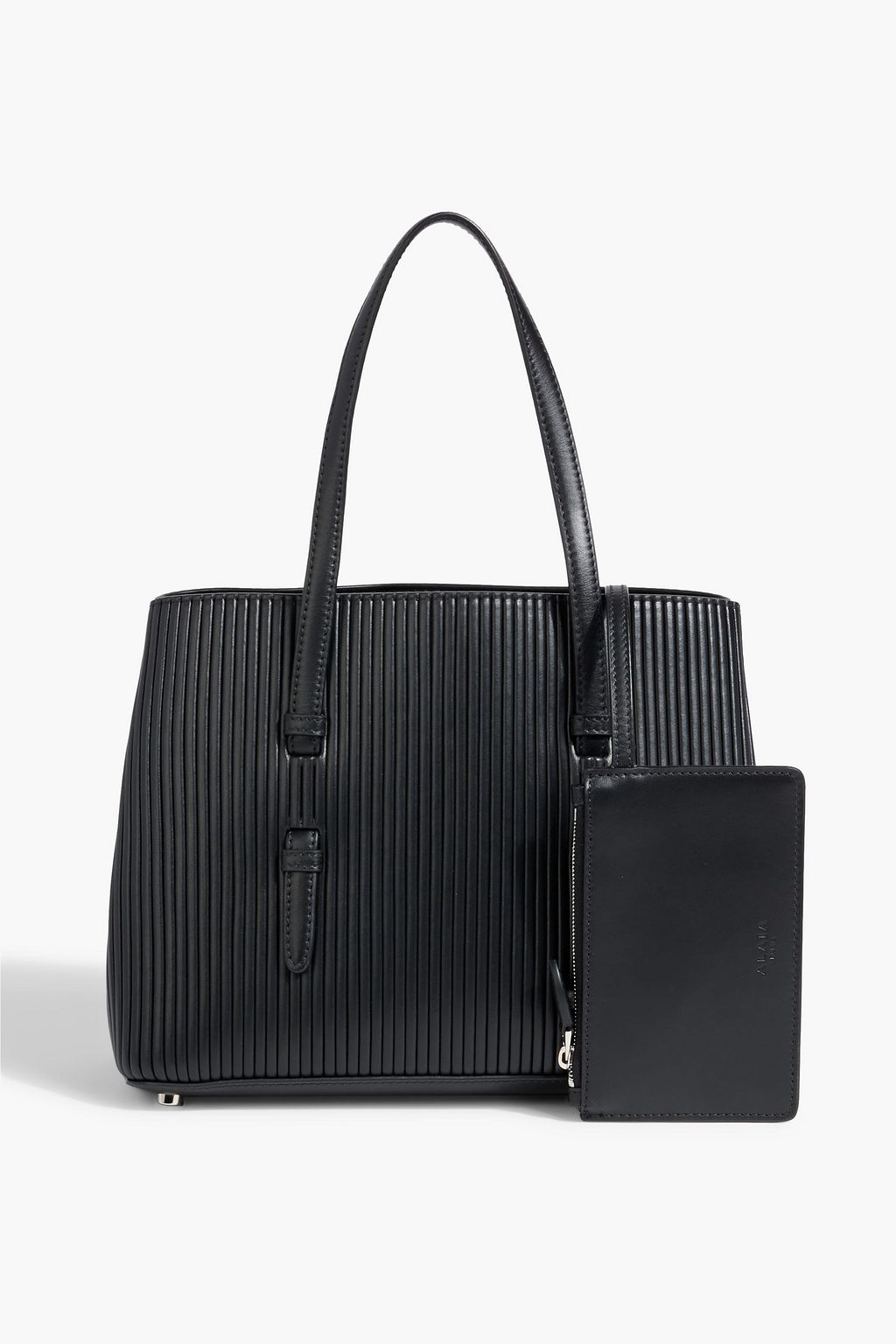 ALAÏA Mina 25 ribbed leather tote